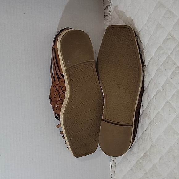 Sam & Libby Womens Espardrilles Size 9.5  Brown - Picture 4 of 7